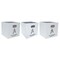Star Trek: The Original Series NCC-1701 Storage Bin Cube Organizers | Set of 3
